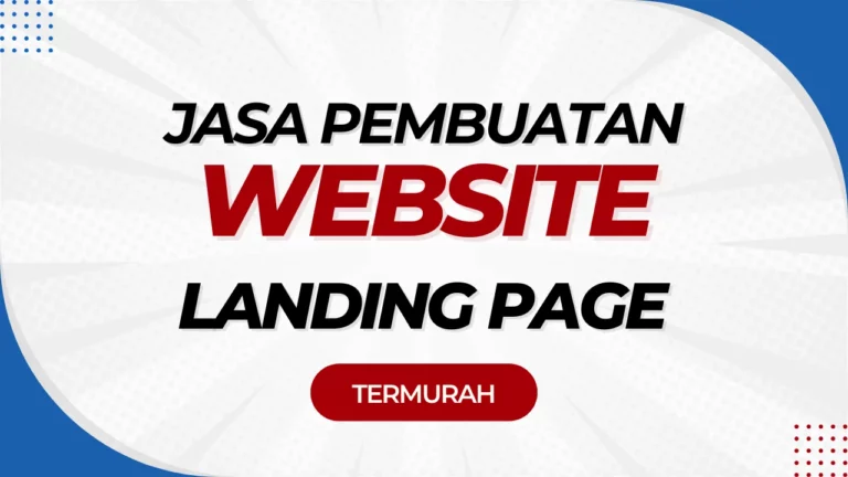 jasa pembuatan landing page murah