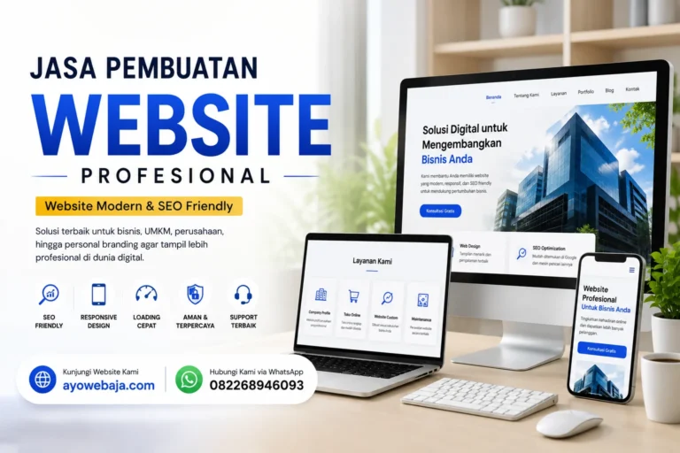 Jasa Pembuatan Website Cilegon Profesional