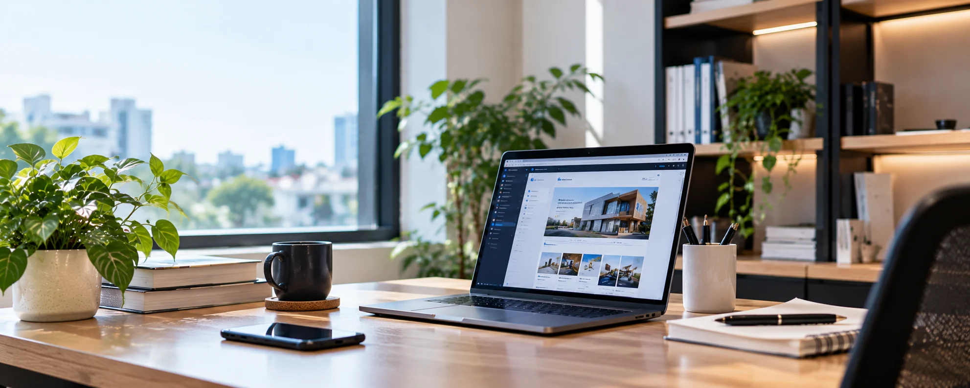 Tim sedang mengerjakan desain website untuk jasa pembuatan website profesional