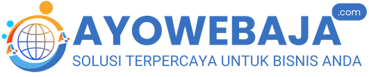 Logo Ayowebaja jasa pembuatan website
